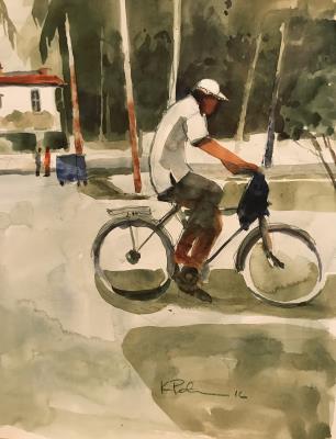 Man on a Bike