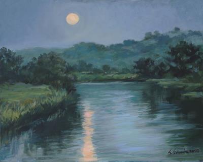 Moonlit Marsh